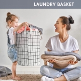 Cesto Dobrável Preto para Roupas e Brinquedos Organize com Estilo A Escolha Perfeita para Roupas e Brinquedos Ordem
