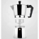 Cafeteira Italiana Alumínio 6 Xícaras Aço Decorada Top Cafeteira Rápida 1,4 litros