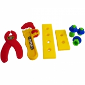 Brinquedo Kit Construtor Com Colete Infantil Com 11 Peças