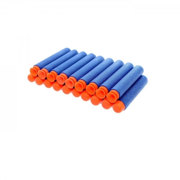 10 Refil Munição Dardos Bala Eva Compatível Com Nerf
