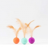 BOLA PLUMA PULA PULA PARA GATO