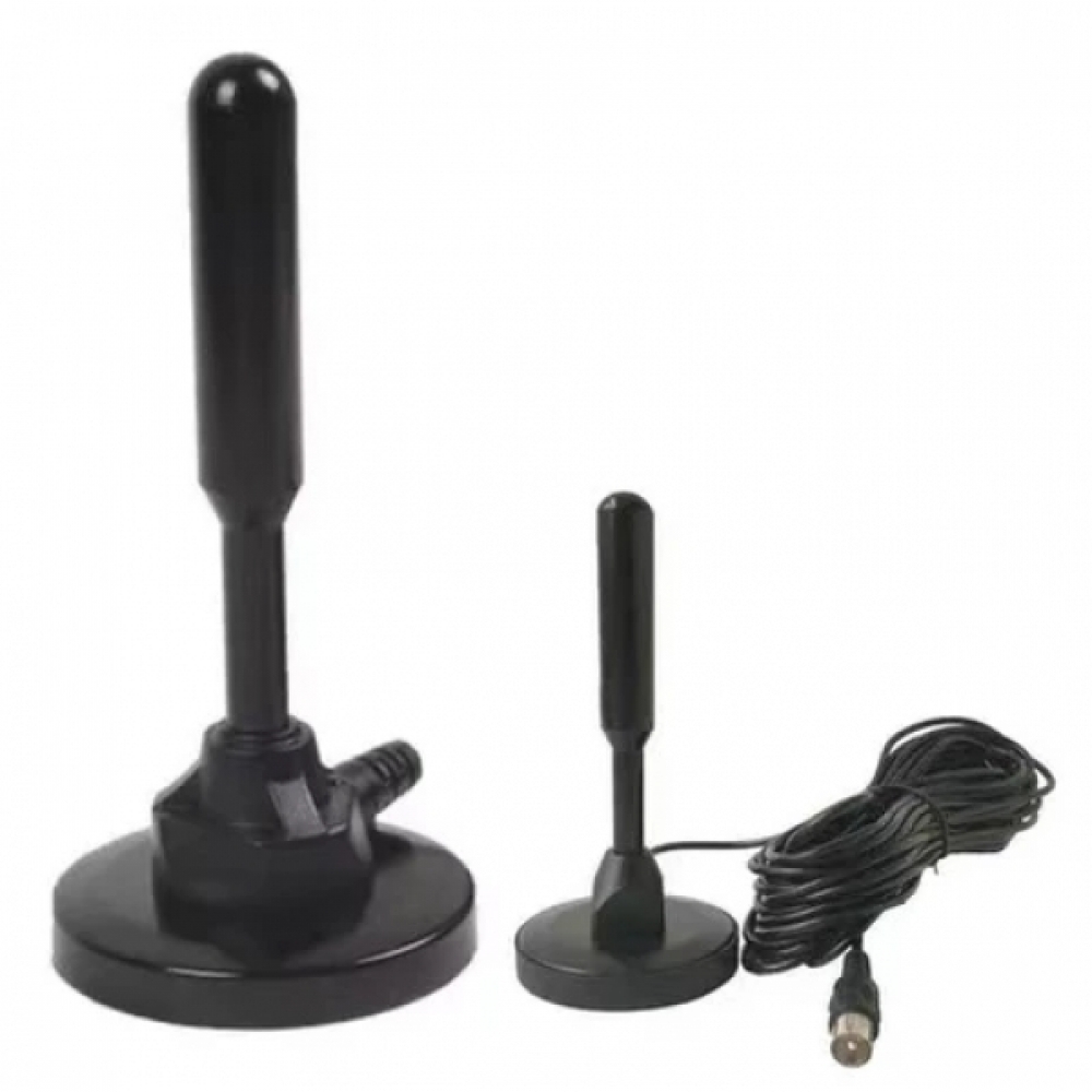 Antena Hd De Tv Digital Rt-3003 Interno Externo Cabo 5M