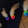 BOLA PLUMA PULA PULA PARA GATO