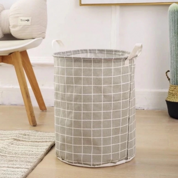 Cesto Dobrável Branco para Roupas e Brinquedos Organize com Estilo A Escolha Perfeita para Roupas e Brinquedos Ordem